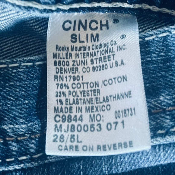 Kylie Cinch - slim Jeans. Size 8L/28 - Picture 5 of 8
